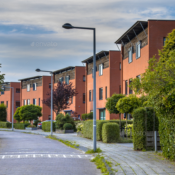 Modern Futuristic Neighborhood Stock Photo By CreativeNature_nl | PhotoDune